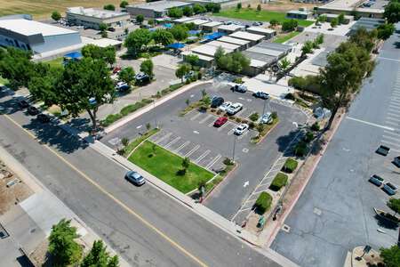 Roselawn High School Parking Lot in Turlock