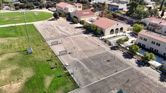 Washington Elementary STEM Magnet Outdoor Basketball Courts in Pasadena