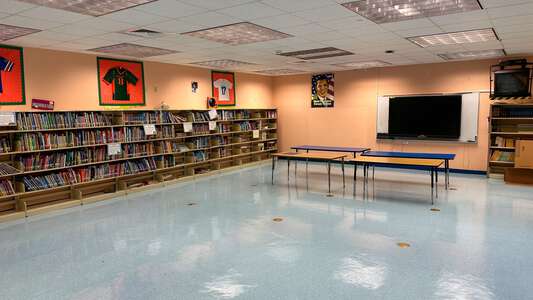 Arcola Lake Elementary School Library in Miami