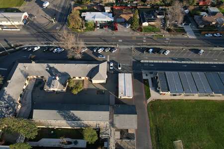 Joe Serna Jr. Charter School Parking Lot in Lodi