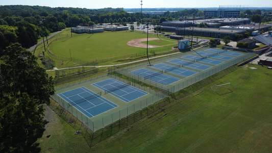 Olympic High School Tennis Courts in Charlotte 2