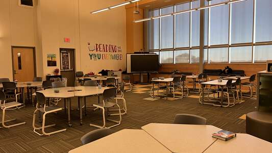 Westpark Elementary School Library in Fort Worth