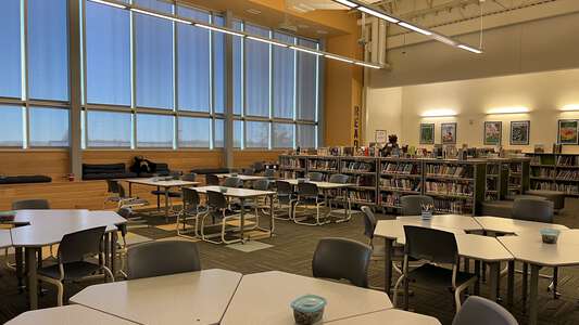 Westpark Elementary School Library in Fort Worth