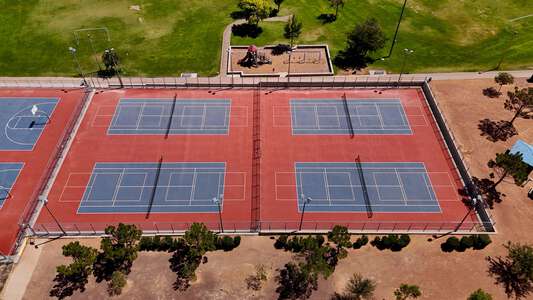 Sun Ridge Middle School Tennis Courts in El Paso 2