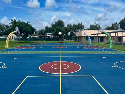 Outdoor Basketball Courts