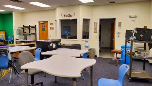 East Pasco Education Academy Library in Dade City