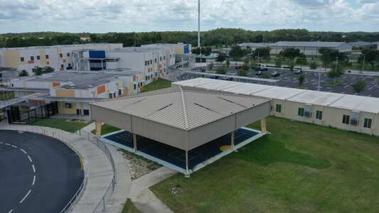 Wiregrass Elementary School PE Shelter in Wesley Chapel