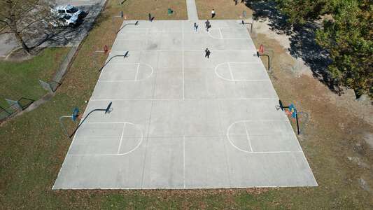 Bettie F. Williams Elementary School Outdoor Basketball Courts in Virginia Beach
