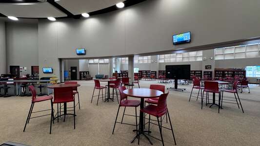 Blanson Career and Technical Education High School Library in Houston