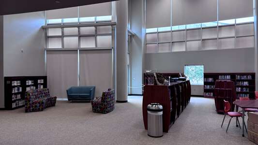 Blanson Career and Technical Education High School Library in Houston