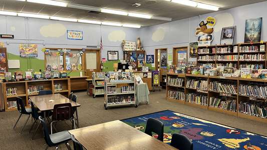 Citrus Elementary School Library in Chico