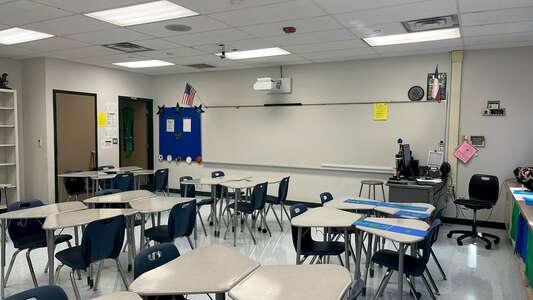 William D. Slider Middle School Classroom Standard in El Paso 2