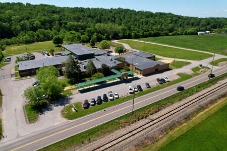 Ritta Elementary School Parking Lot - Front in Knoxville