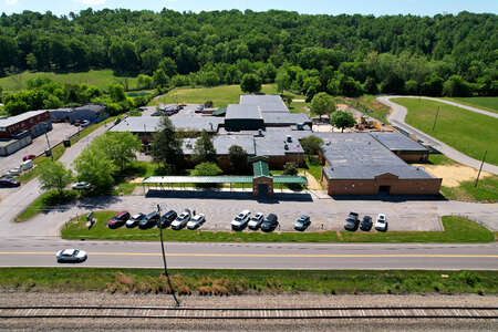Ritta Elementary School Parking Lot - Front in Knoxville