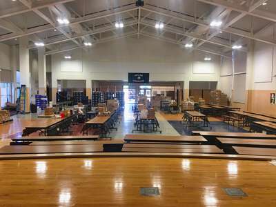 Helms Middle School Multi Use Room in San Pablo