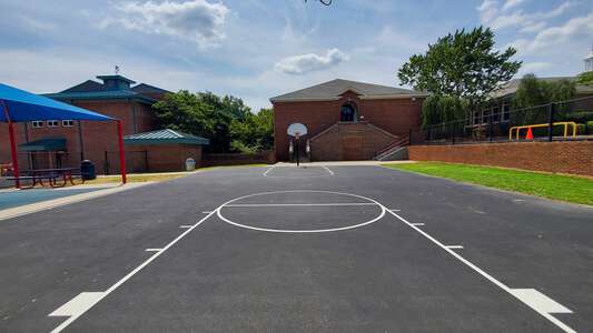 Rosewood Elementary School Outdoor Basketball Courts in Columbia