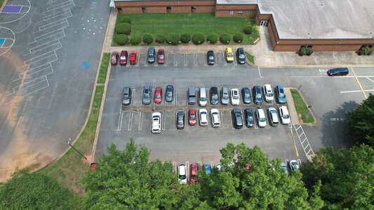 Lebanon Road Elementary School Parking Lot - Front in Charlotte 3