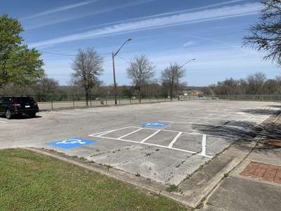 Hillcrest Elementary Parking Lot in Austin