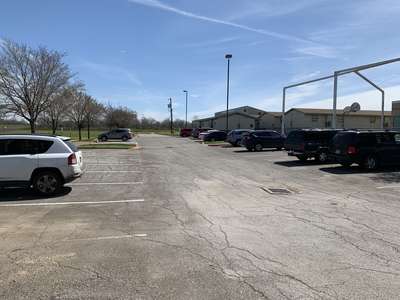 Hillcrest Elementary Parking Lot in Austin