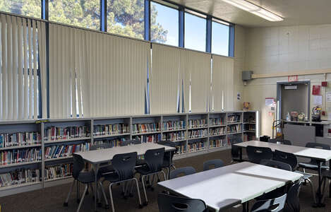 Elkhorn Elementary School Library in Stockton
