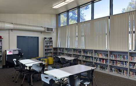 Elkhorn Elementary School Library in Stockton