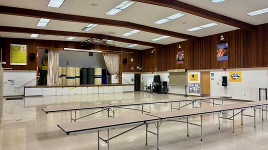 Union Middle School Cafeteria in San Jose