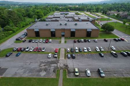 Karns Middle School Parking Lot - Back in Knoxville