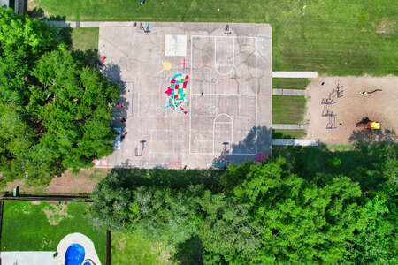 Shenandoah Elementary School Outdoor Basketball Courts in Baton Rouge