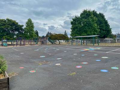 Lewis K-5 School Blacktop in Portland