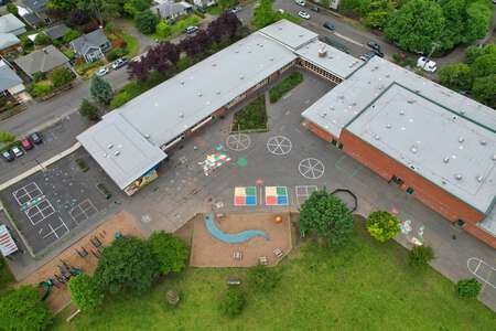 Lewis K-5 School Blacktop in Portland