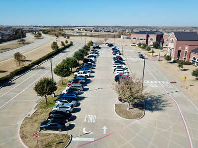 Wilson Middle School Parking Lot 1 in Haslet