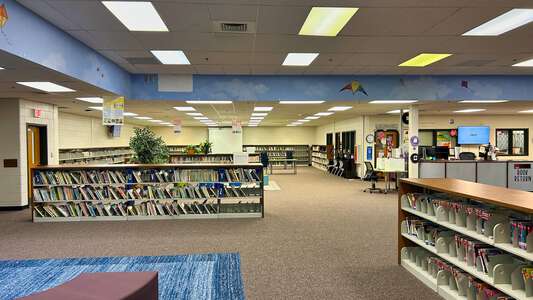 Chattahoochee Elementary School Library in Duluth