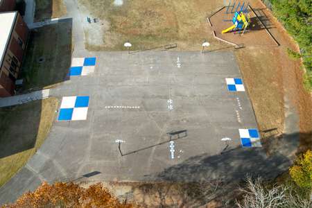 Mountain Park Elementary School Outdoor Basketball Courts in Lilburn 2