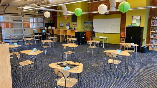 Lakewood Montessori Middle School Media Center - A116 in Durham