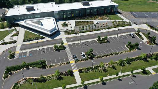 Olympic View K-8 Parking Lot in Federal Way