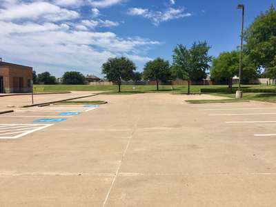 J.L Boren Elementary School Parking Lot 1 in Mansfield