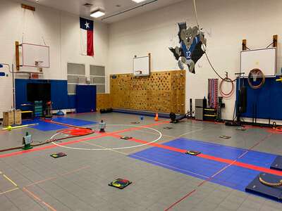 Kocurek Elementary School Gym in Austin