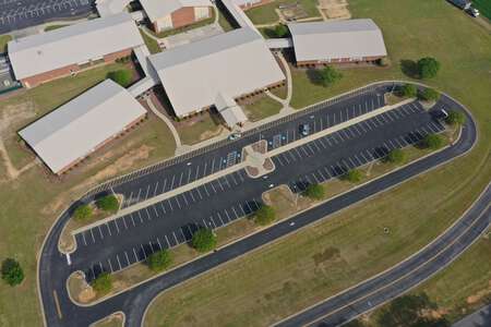 Four Oaks Middle School Parking Lot - Staff in Four Oaks