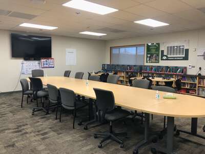 Phoenix Secondary Academy Library in Fresno