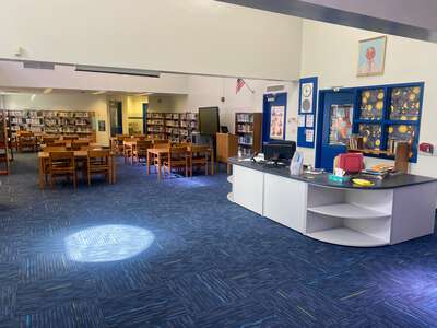 Coral Park Elementary School Media Center in Coral Springs