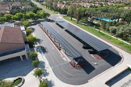 Cypress Village Elementary School Parking Lot 2 in Irvine