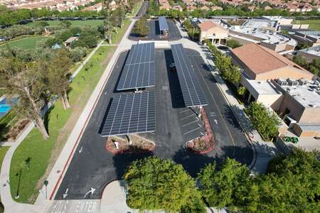 Cypress Village Elementary School Parking Lot 2 in Irvine