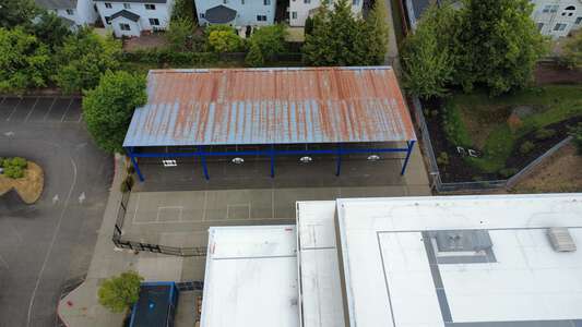Stoller Middle School Outdoor Covered Area in Portland 2