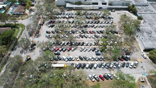 Hollywood Hills High School Parking Lot - East in Hollywood 2