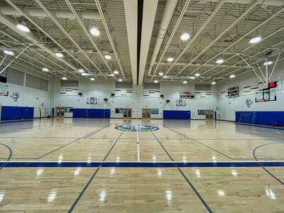Marshall Middle School Main Gym in Austin