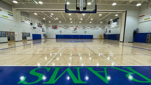 Marshall Middle School Main Gym in Austin