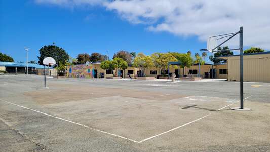 Jefferson Elementary School Outdoor Basketball Courts in Carlsbad