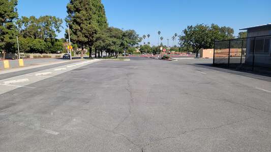 Smith Elementary School Parking Lot - Side in Huntington Beach