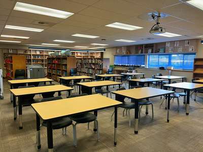 Summit School Library in Spokane Valley