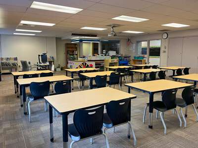 Summit School Library in Spokane Valley